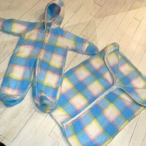 Snowsuit and bunting